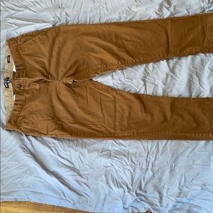 J. Crew Pants. Brown flex pants. 33 W 30 L